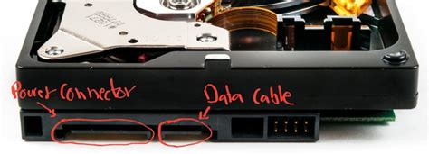 sata hdd port location